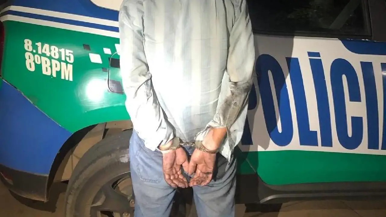 Colina Azul: Homem é preso após ameaçar atear fogo em companheira com Thinner