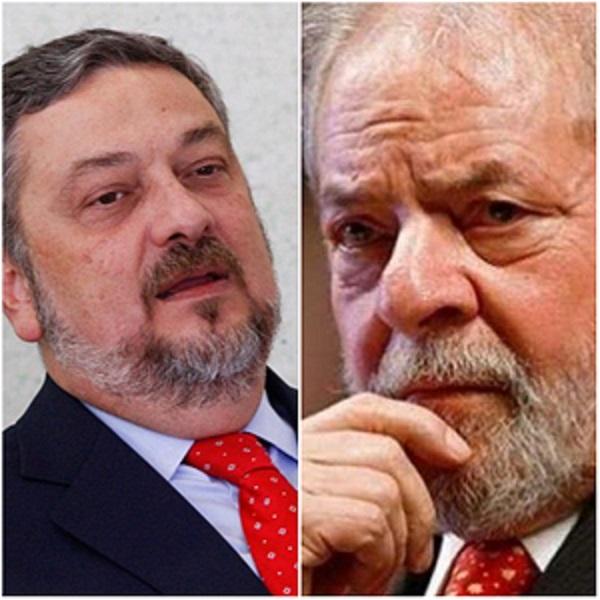 Lula, Palocci e Paulo Bernardo viram réus por suposta propina da Odebrecht