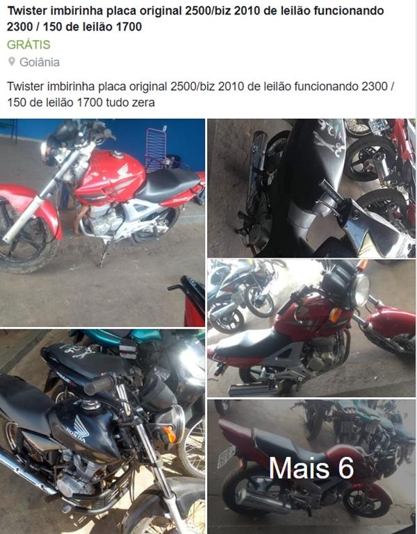 Crime pode voltar a crescer no Estado de Goiás após leilão de veículos