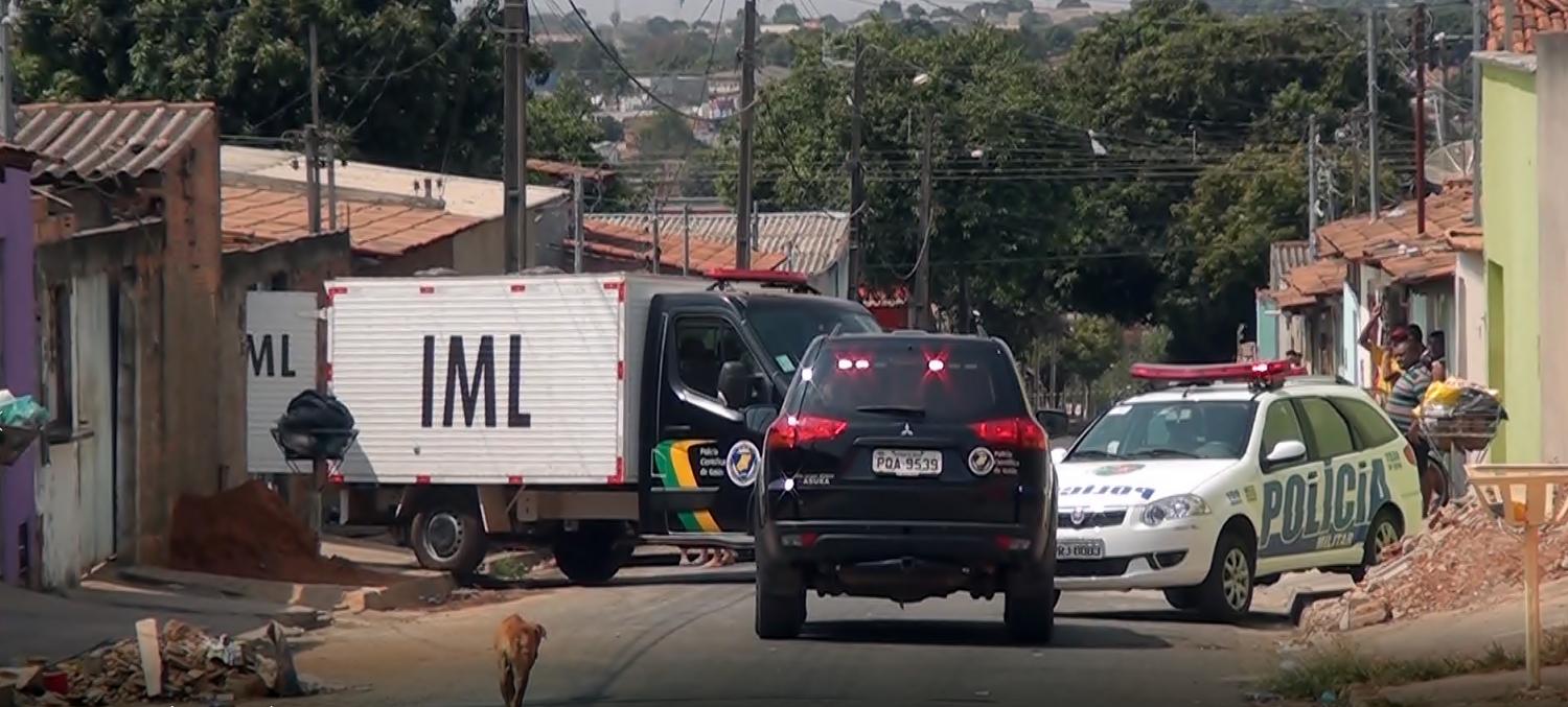 Homem bate em esposa e em seguida é morto pela polícia no Jardim Tiradentes em Aparecida
