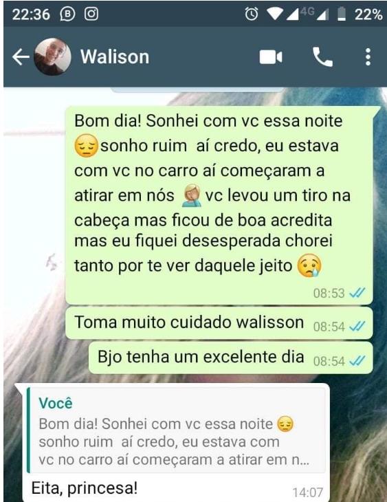 Amiga de policial morto tinha sonhado com ataque dias antes