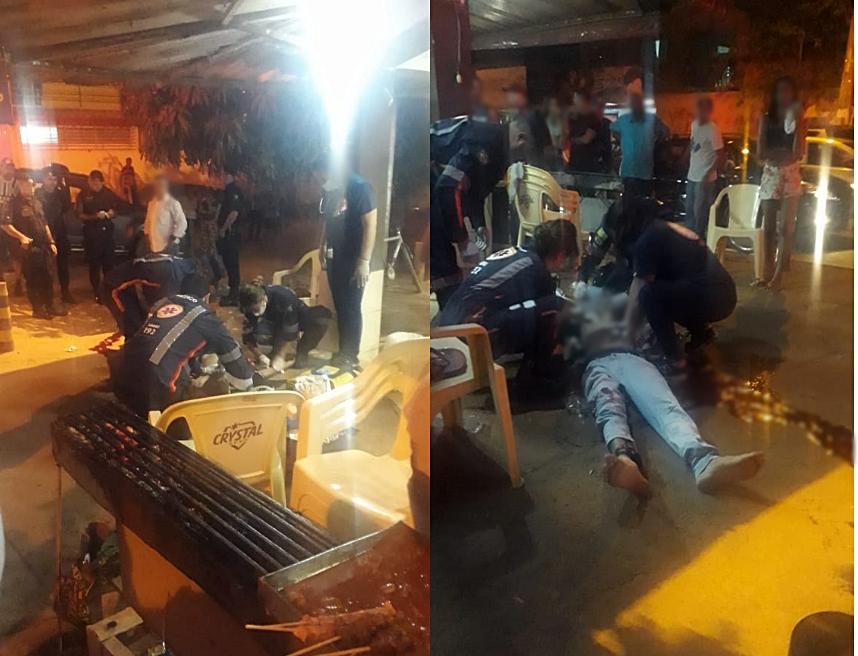 Um morto e um ferido em distribuidora de bebidas no setor Pontal Sul Em Aparecida de Goiânia