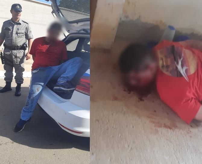 Moradores do Jardim Itaipu detêm suspeito de roubo a residência até chegada da polícia