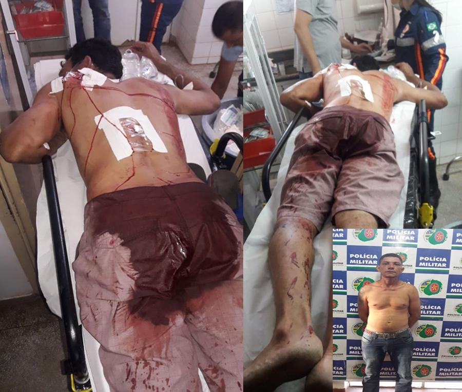 Homem é esfaqueado no Setor Colina Azul em Aparecida e polícia prende suspeito