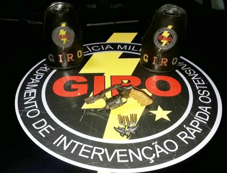 BALNEÁRIO, Após denúncia homem é preso com arma de fogo em Goiânia