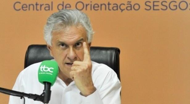 Governador Ronaldo Caiado vai pedir o fechamento do comércio mais uma vez