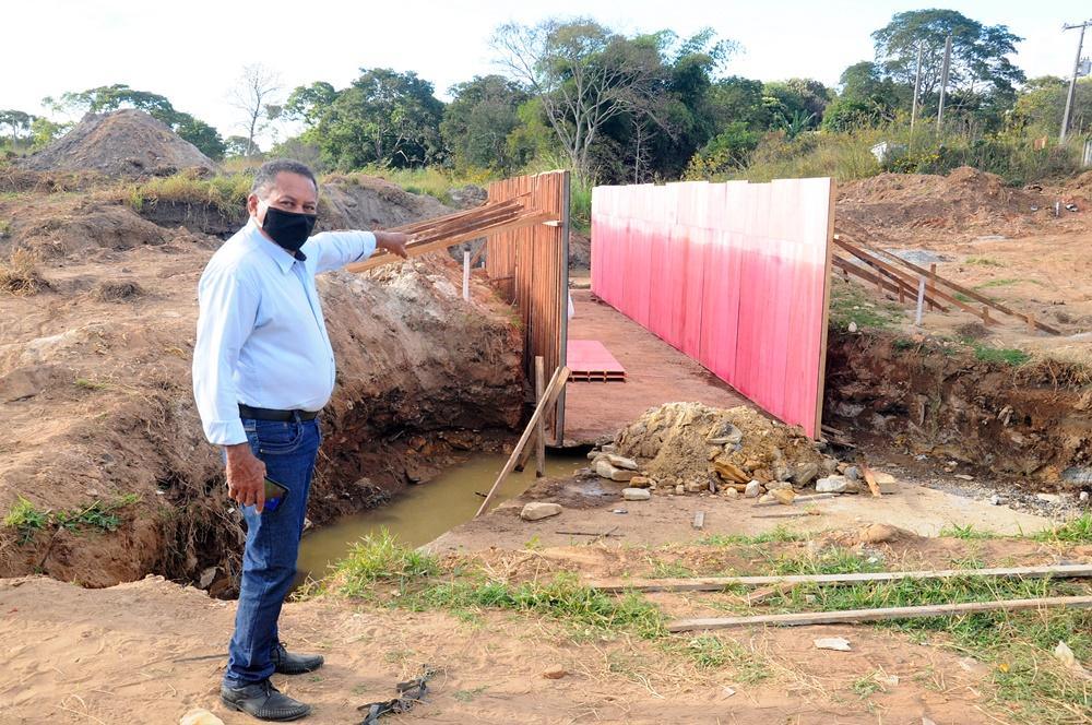 Iniciadas obras de ligação do Setor Colina Azul ao Independência Mansões