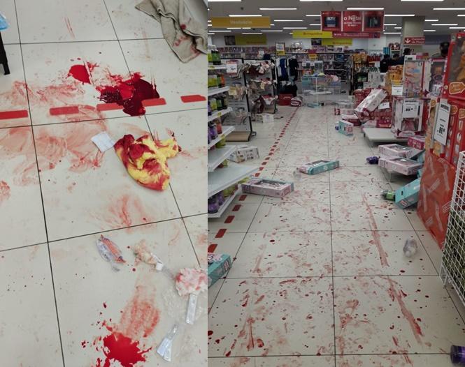 Homem tenta suicídio, e esfaqueia mãe que tentava contê-lo em Shopping de Aparecida 