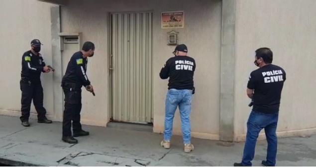 Veja o vídeo;Polícia Civil realiza operação para prender quadrilha que cometia golpes contra seguradoras em Goiânia