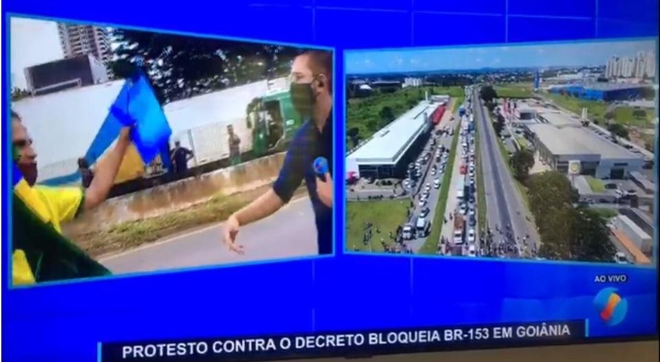 Federação Nacional dos Jornalistas publica nota de repúdio após agressões contra jornalistas em Goiás