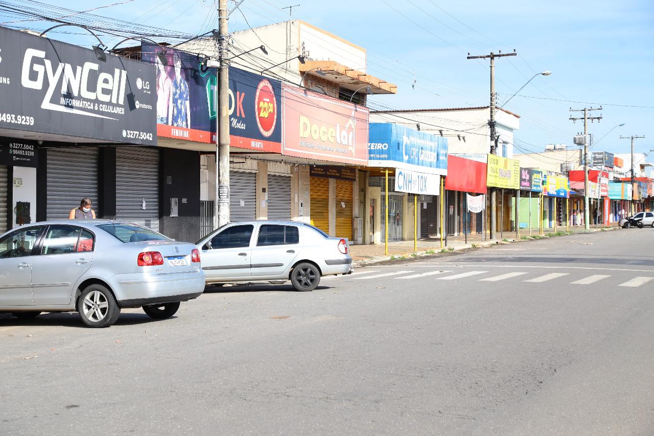 Prefeitura realiza operação de fiscalização nas macrozonas fechadas nesta segunda-feira, 15