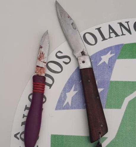 Tentou matar o irmão,feriu a mãe, e foi preso pela polícia militar