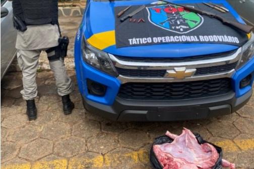 Homem é preso por promover caça de animais silvestres, e porte ilegal de arma de fogo em Nerópolis 