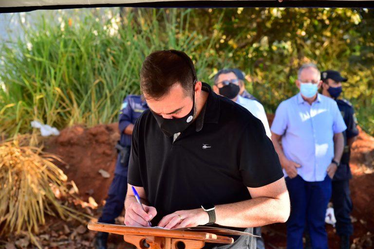 Rosa dos Ventos recebe 12ª frente de asfalto do ano em Aparecida