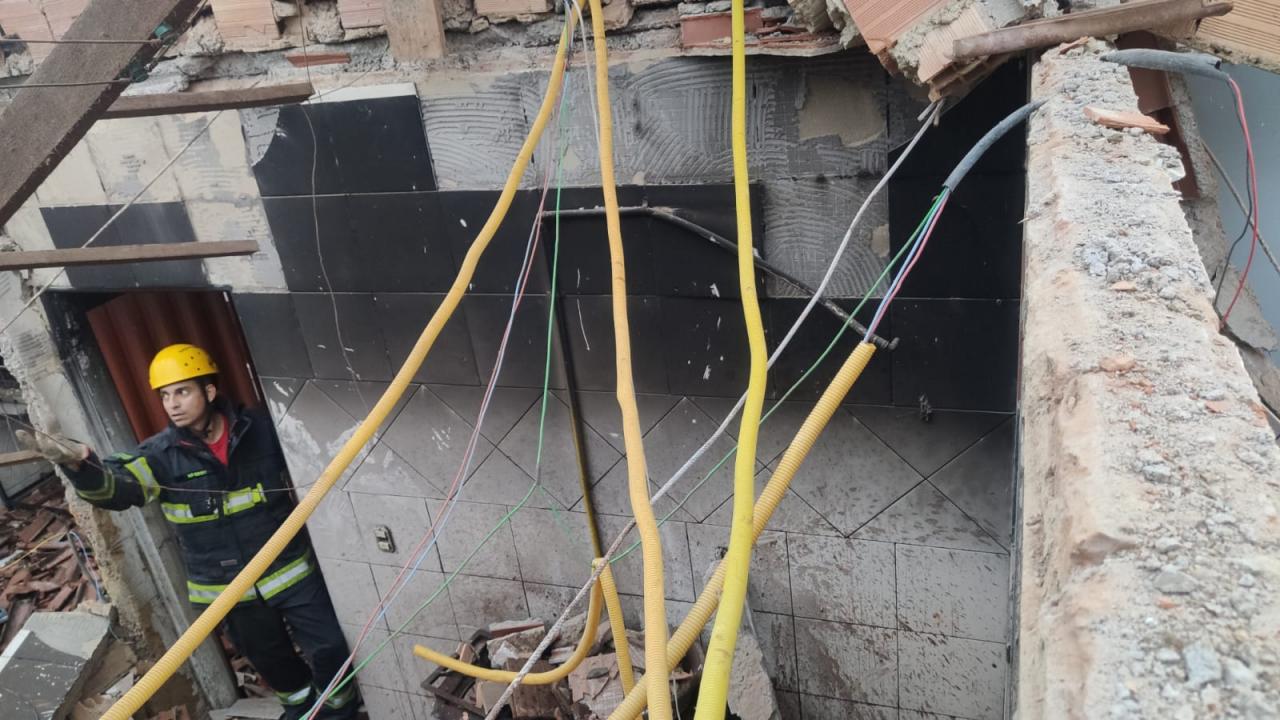 Exclusivo: Veja o vídeo do momento exato da explosão em panificadora de Aparecida