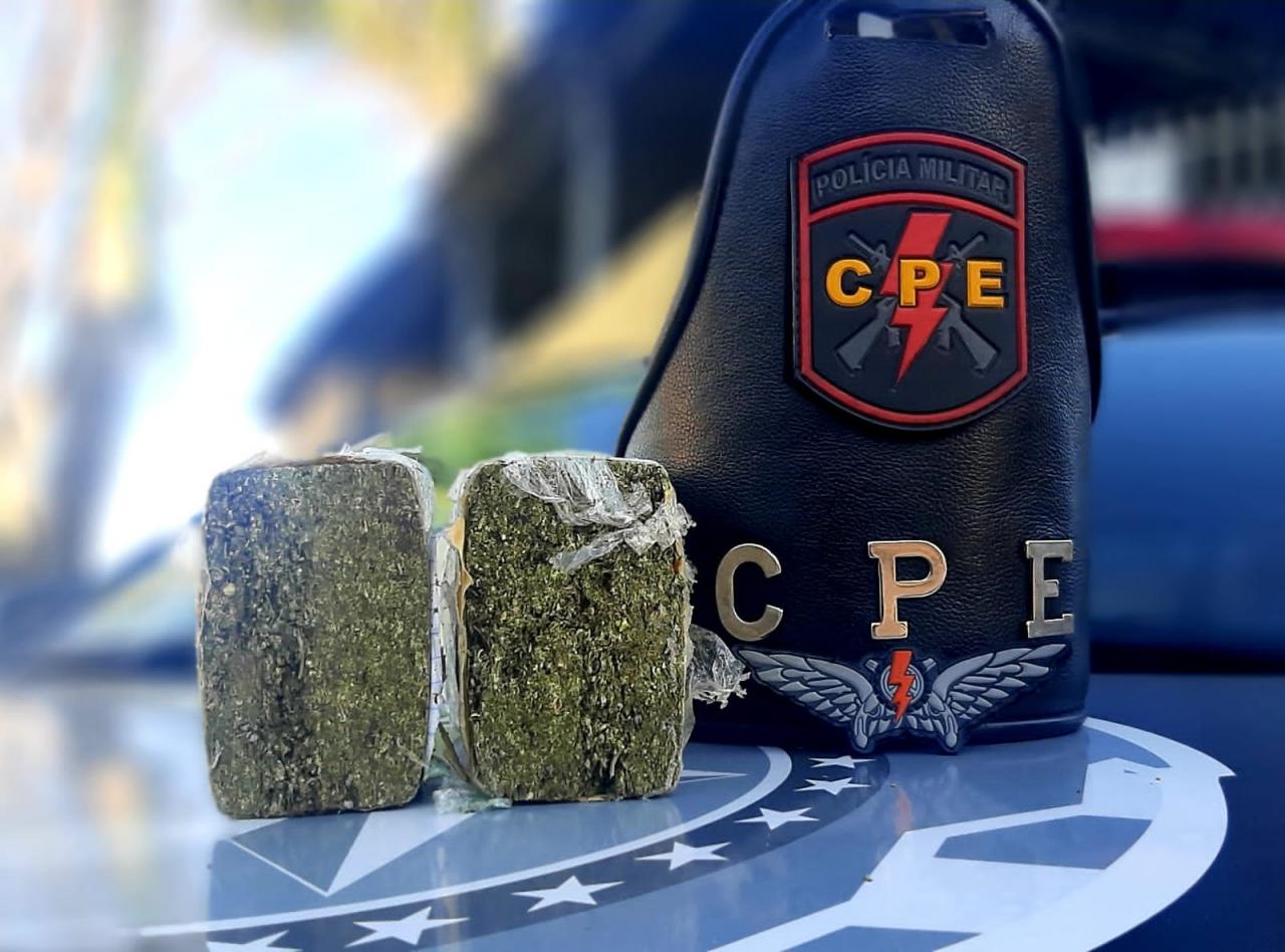 Exclusivo: Polícia Militar prende dois traficantes em Aparecida na tarde desta terça-feira (24)