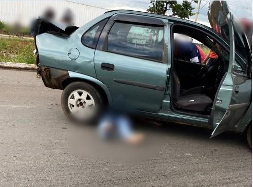 Acidente grave com vítima fatal no Polo Industrial de Aparecida