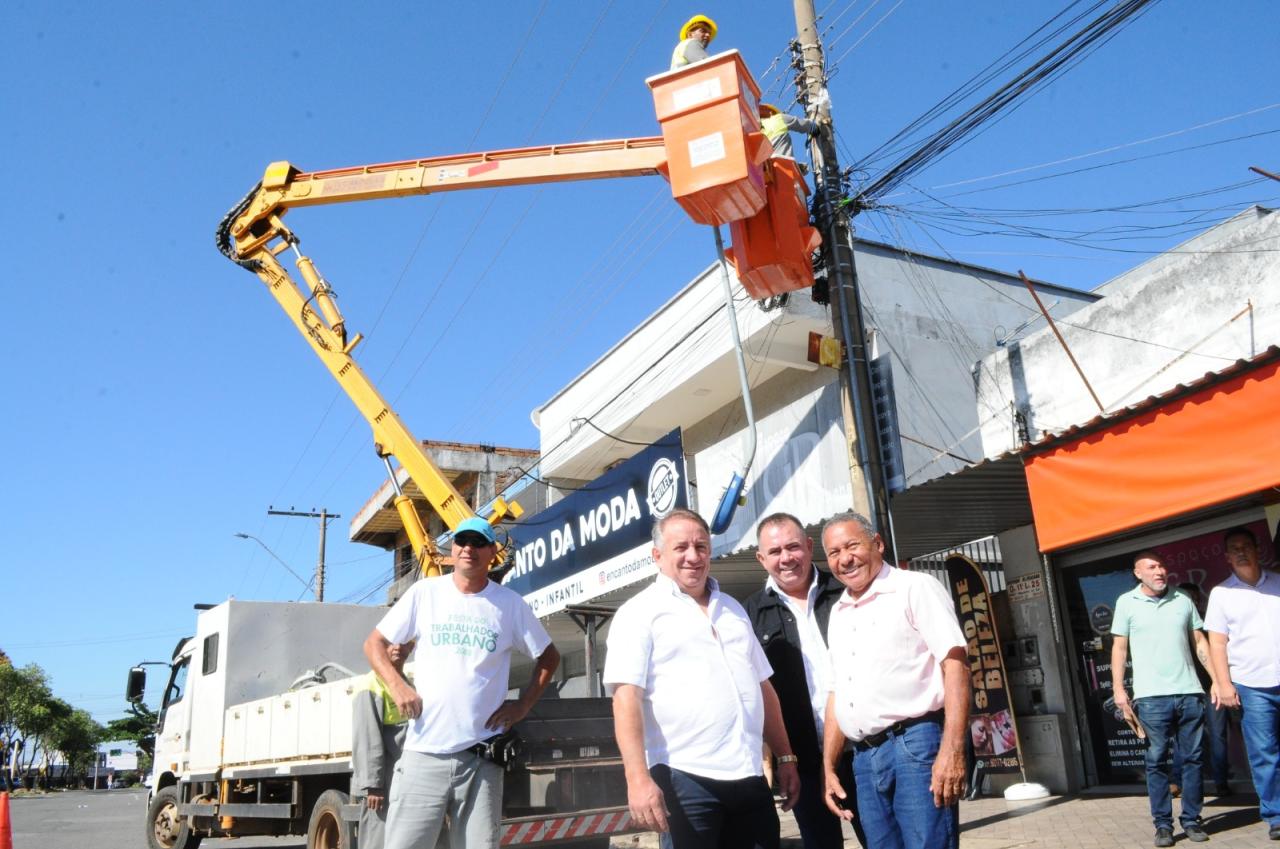 Iluminação de LED é realidade em Aparecida