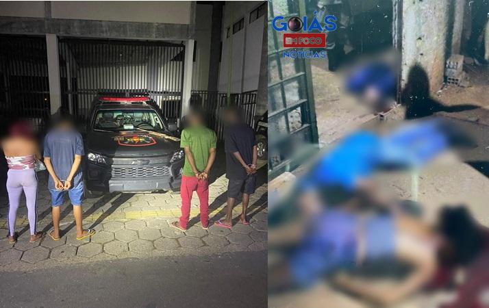 Três pessoas baleadas em residência de Aparecida de Goiânia 