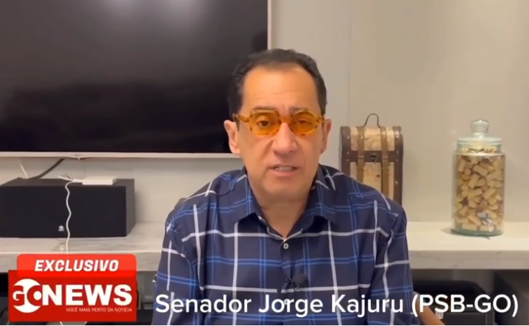 “Errei 100%, fui injusto com o Professor Alcides”, afirma Senador Jorge Kajuru 