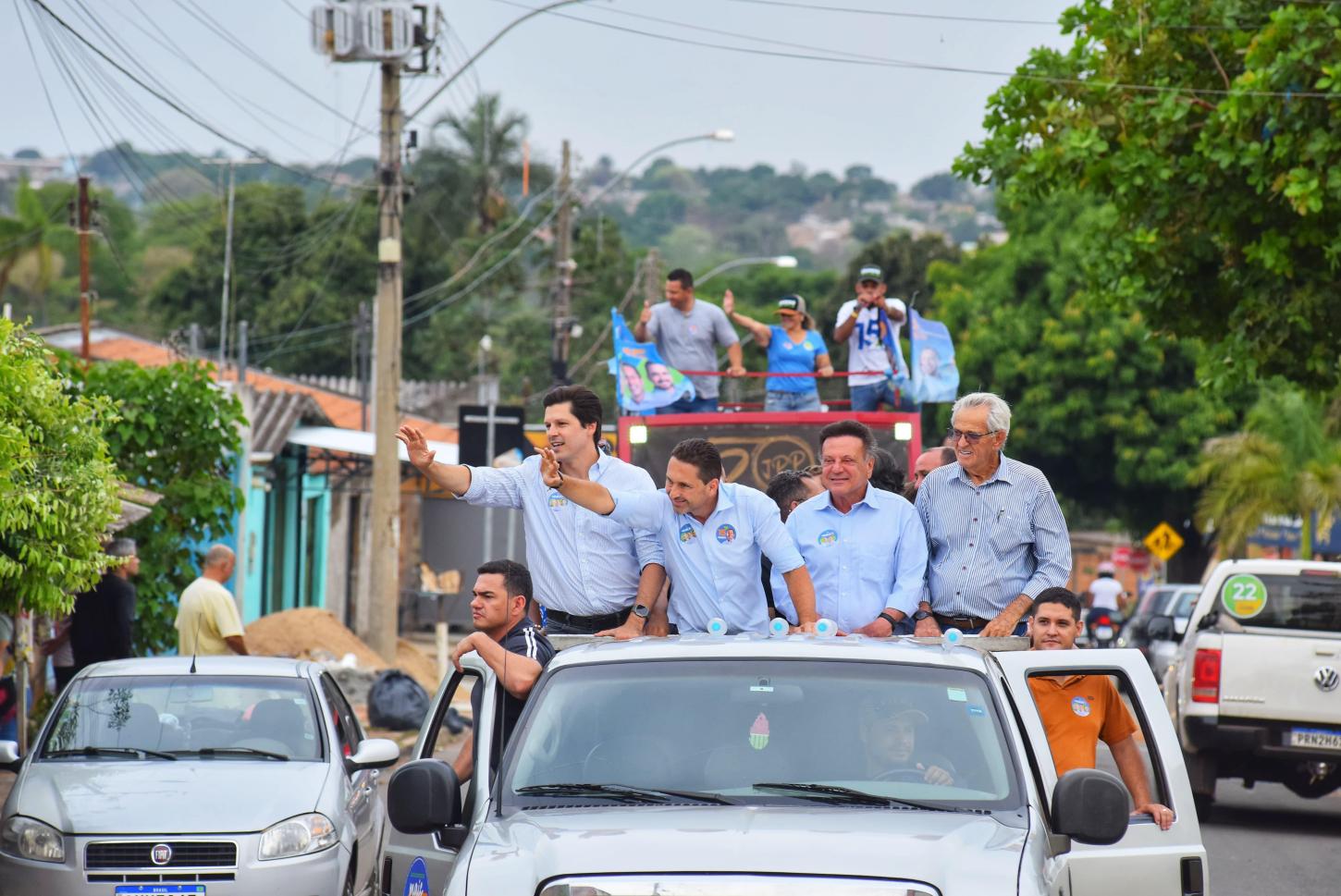 Vilela e vice-governador reforçam compromisso com o desenvolvimento de Aparecida