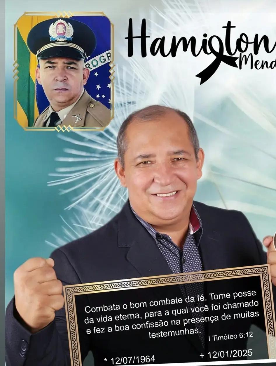 Morre o pastor e policial da reserva, Hamilton Mendes     