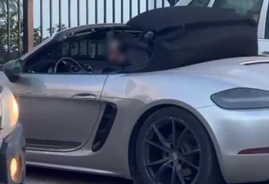 Polícia recupera Porsche roubada, em Aparecida de Goiânia