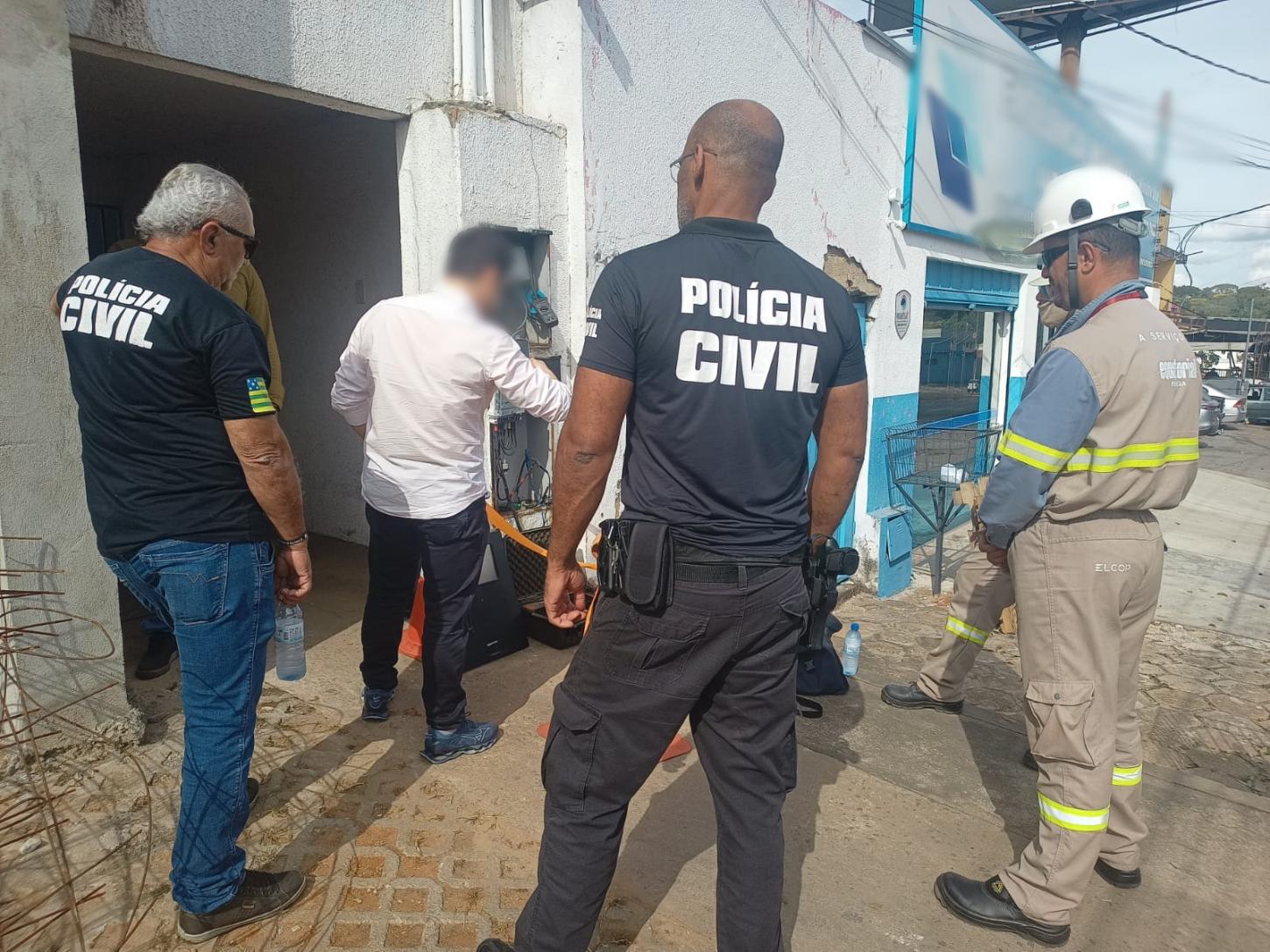 Polícia Civil prende proprietário de prédio residencial no Setor Pedro Ludovico por fraude no consumo de energia