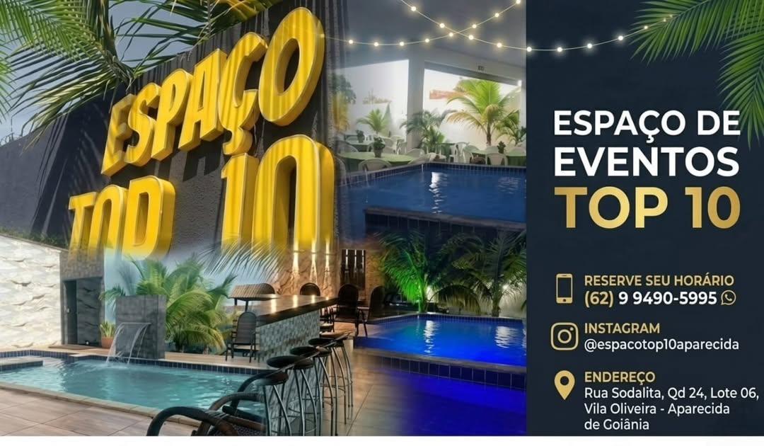 O seu evento inesquecível chegou ao Espaço Top 10