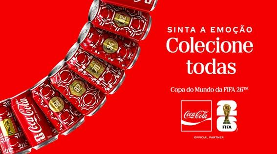 Coca-Cola lança segunda fase de sua campanha para a Copa do Mundo da FIFA 26™ com filme narrado por Galvão Bueno e latas colecionáveis