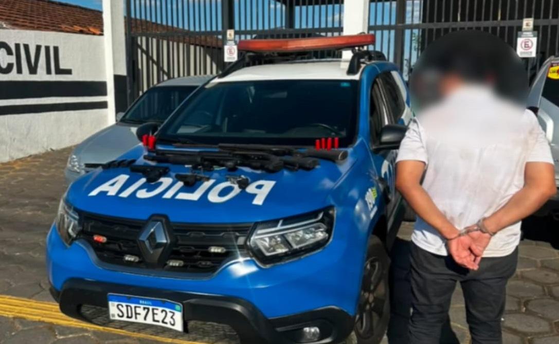 Dono de supermercado é preso após disparo dentro de estabelecimento comercial em Aparecida  