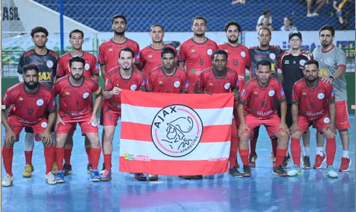 Ajax de Aparecida estreia com vitória no Campeonato Goiano de Futsal 2026