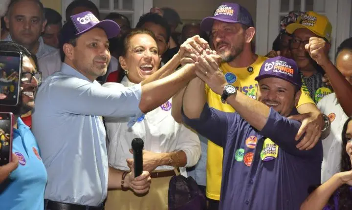 Willian Panda intensifica pré-campanha com apoio de Gracinha, Vilela, Mendanha e Glaustin